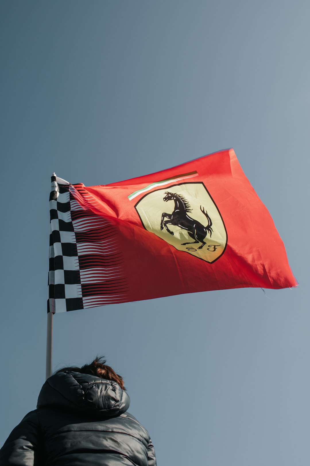 Tifosi during the Scuderia Ferrari filming day for the new car (SF24) at the Circuito di Fiorano (Fiorano Circuit) in Maranello (Modena) - February 2024